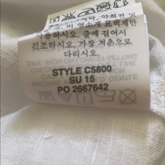 J. Crew Sunburst Embroidered Boho Linen Sleeveless Tank Top Blouse - 0 - Picture 14 of 15